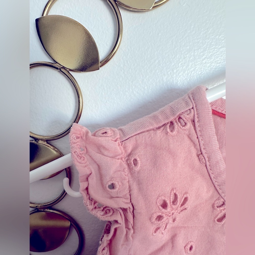 SOLD- Boden Girls Top Pink Ruffles Size 3-4T - Picture 4 of 7